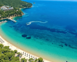 Skiathos: Koukounaris Beach Explore Edipsos And Beyond Skiathos10 Koukounaris Beach